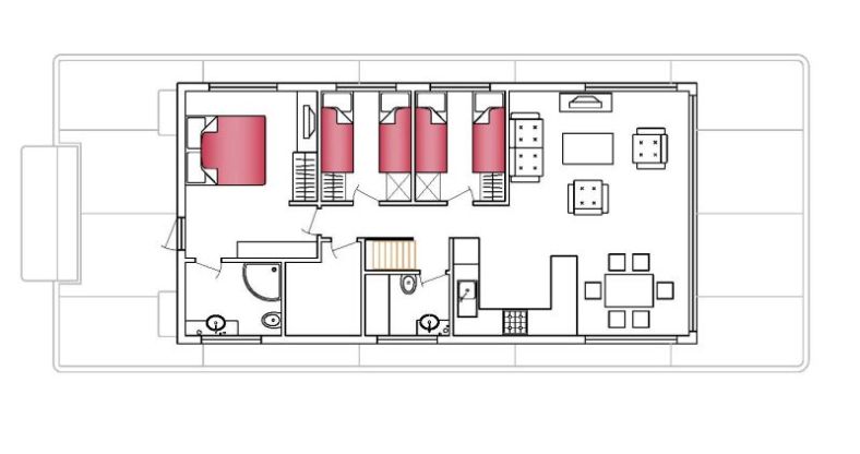 layout modus maris houseboat design houseboats